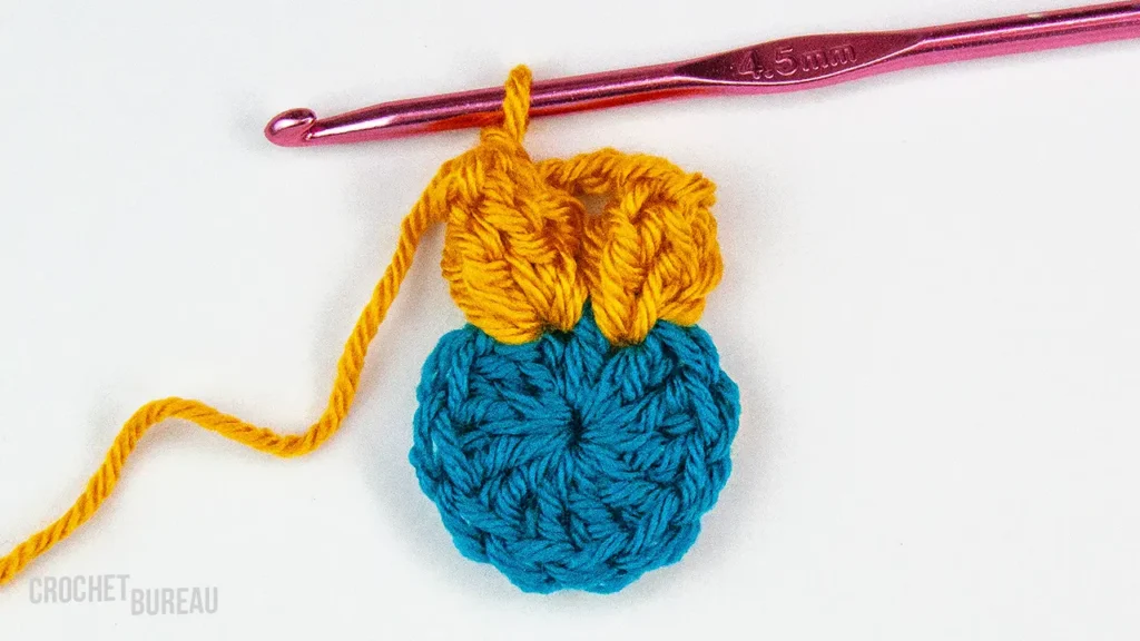 2 row for crochet a Granny Square