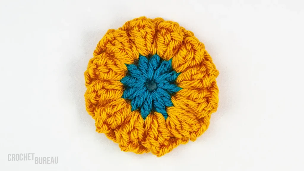 3ch, 4 dc for crochet granny Square