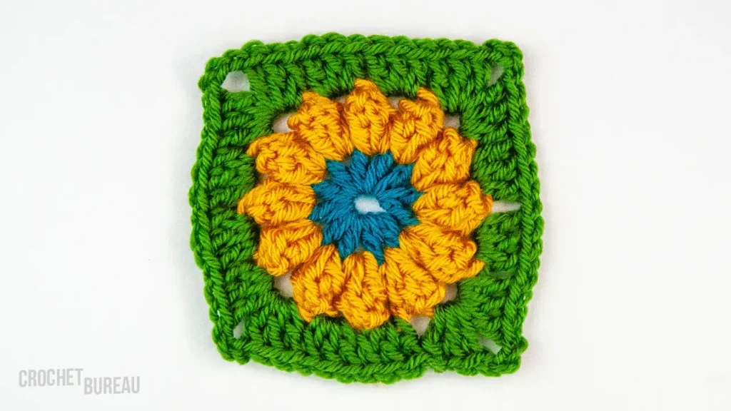 How to Crochet a Granny Square step by step