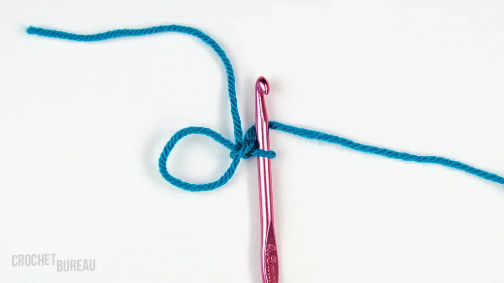 crochet a granny square with a magic ring