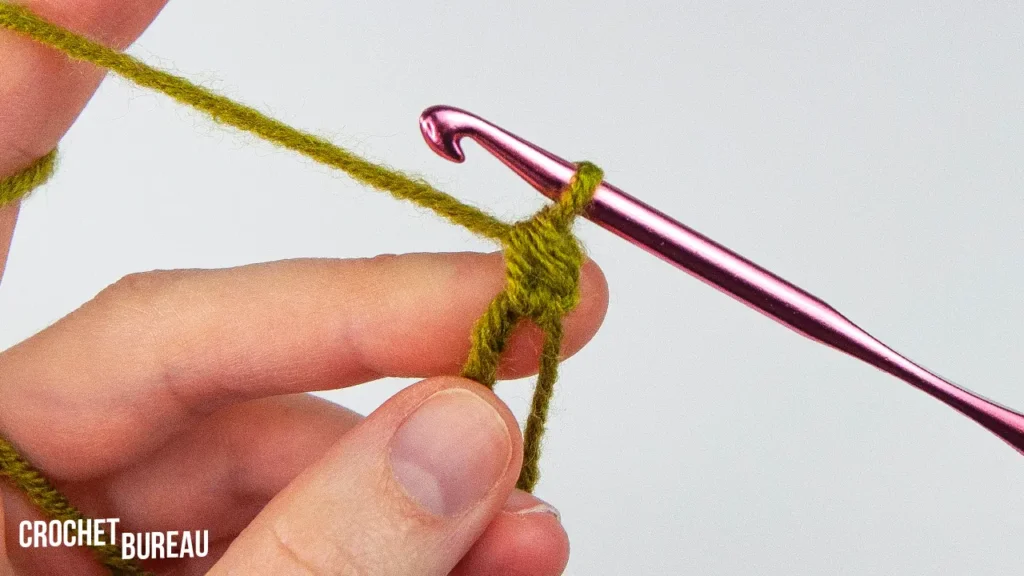 Crochet magic ring - Step 7