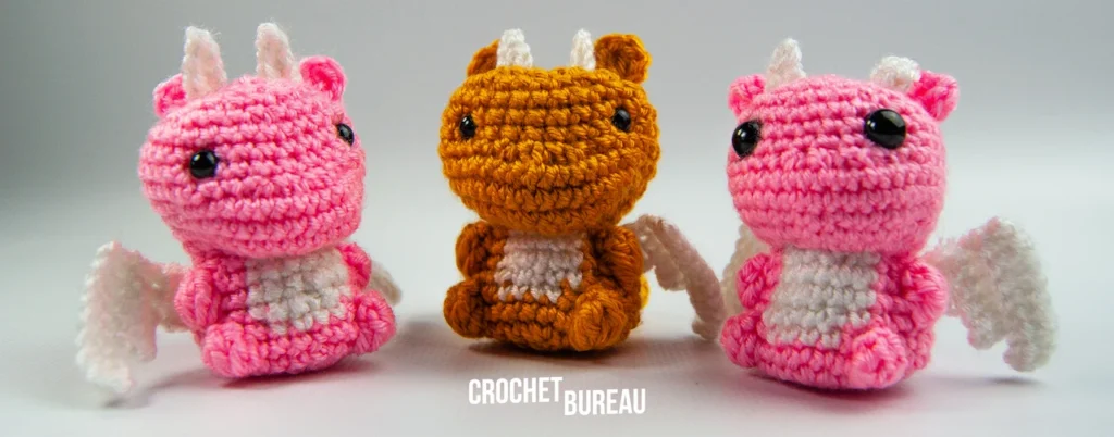 Crochet Amigurumi Dragon – versions