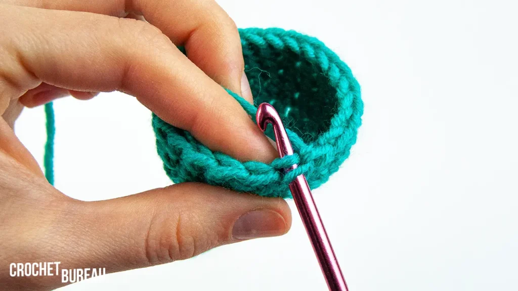 Crocheting in back loops only (for beginners)