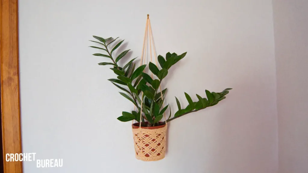 hanging plant crochet pattern free