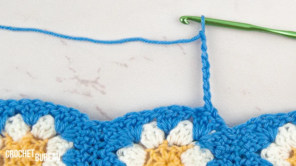 crochet granny square summer top pattern – straps