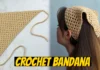 Crochet Bandana Free Pattern crochet bandana free pattern tutorial